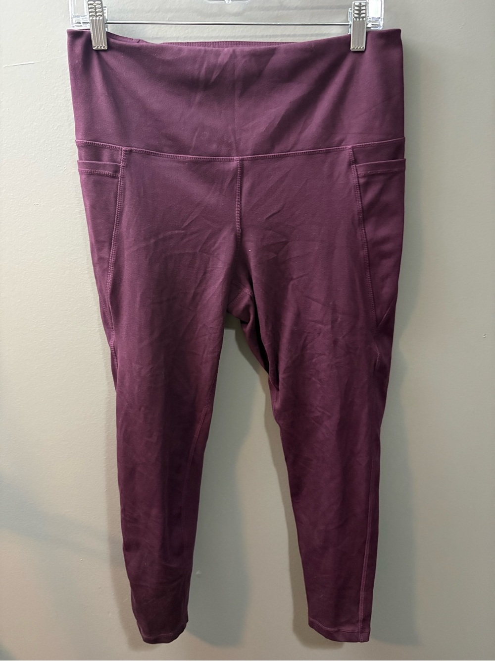 Women’s ' High-Waist Active Leggings in Plum